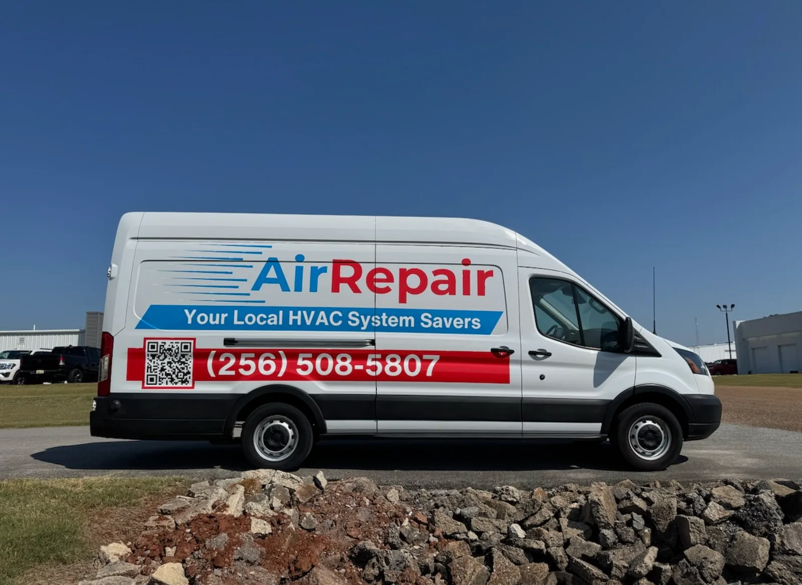 AirRepair service van — Your Local HVAC System Savers